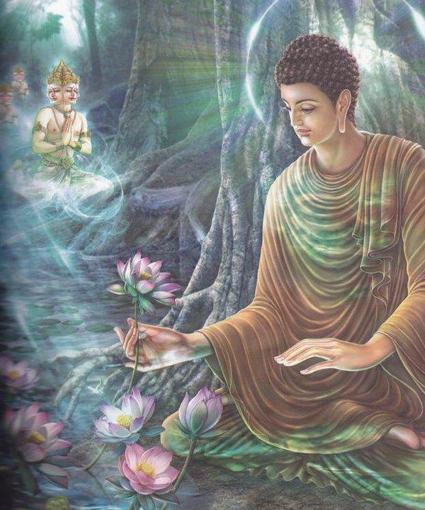 บทอารธนาพระพุทธเจ้า “พรหฺมา จ โลกาธิปตี สหมฺปติ”